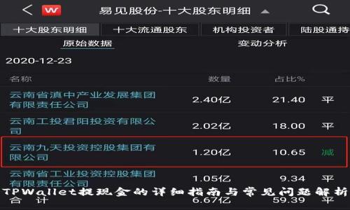 TPWallet提现金的详细指南与常见问题解析